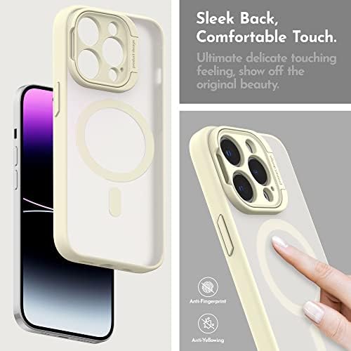 Caso magnético niunisi para iPhone 14 Pro Max Case de 6,7 polegadas e slim kickstand com protetor de tela compatível com magsafe de