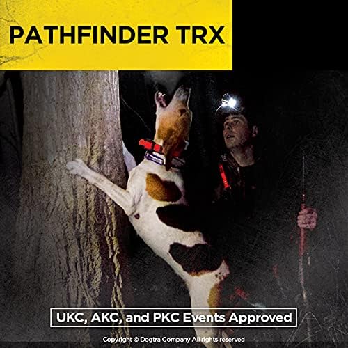Dogtra Pathfinder TRX Receptor adicional 9 milhas de 21 cães de 21 cães de smartphone de smartphone de smartphone apenas GPS de rastreamento com taxa de atualização de 2 segundos, sem taxa de assinatura, mapa de satélite gratuito