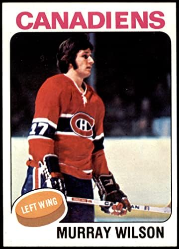 1975 Topps 162 Murray Wilson Canadiens NM Canadiens