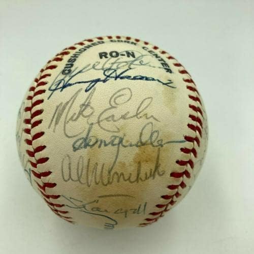 1979 Pittsburgh Pirates World Series Champs Team assinou NL Baseball JSA CoA - Bolalls autografados
