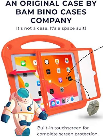 Bam Bino Space Suit iPad 10.2 Case para crianças, iPad 9th Generation Case for Kids, iPad 7th Generation Case for Kids, iPad