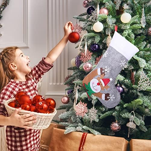 Lollipop Decorações de Natal Bolsa de Presente de Produção de Natal com Luzes Véspera de Natal Bolsa de Decoração de Decoração de Christmas Tree Christmas Pingente Cristais Decorações para Quarto