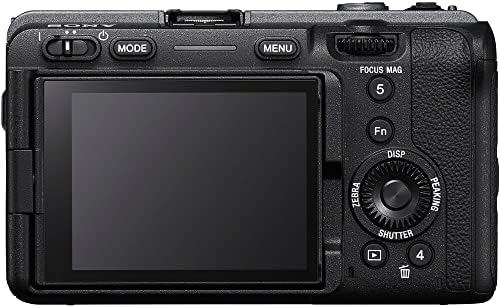 Câmera de cinema digital da Sony FX30 com unidade XLR da alça E 10-20mm g Lente + 64 GB SF-G HUST CARD + KIT FILTRO + LENS DE