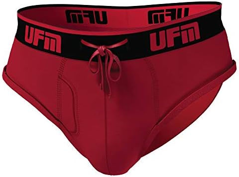 Briete de poliéster masculino da UFM com adj patenteado. Apoiar roupas íntimas da bolsa para homens