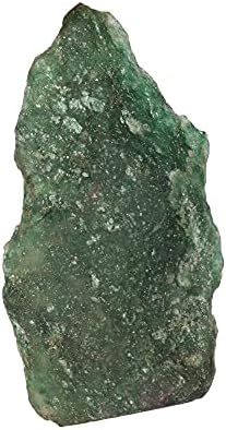 EGL Certified Natural Green Jade Healing Crystal Loose Gemstone 39.25 CT para ioga e outros objetivos múltiplos