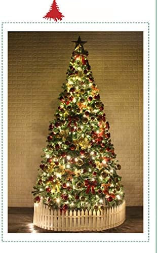 Dulplay Christmas Decoration Árvore de Natal 3 m 3,5 m 4,5 metros M Pacote de capa dura de capa dura