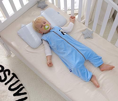 Ililmmoe sincero, bebê sono saco de primavera e outono quente para andar de dormir com pernas cobertas vestíveis pijamas