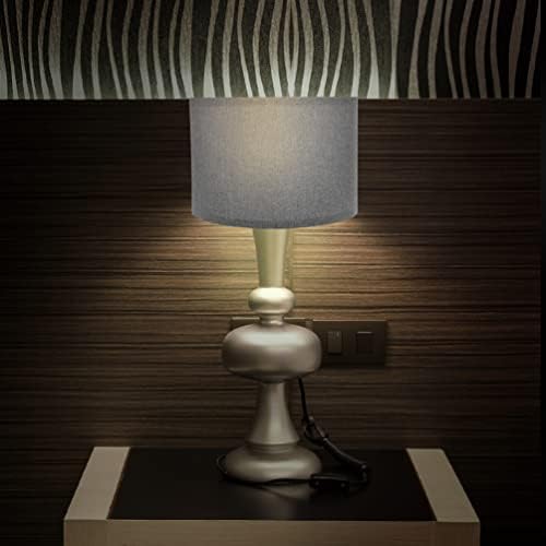 Besportble decoração vintage linho lampshade lamp sombra tampa mesa de tanque de luz leve lustre luminária de lâmpada de lâmpada de lâmpada