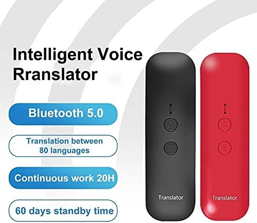 CZDYUF 5.0 Recarregável conexão rápida Mini portátil Voz Multi-Language Translator para reunião de negócios no exterior