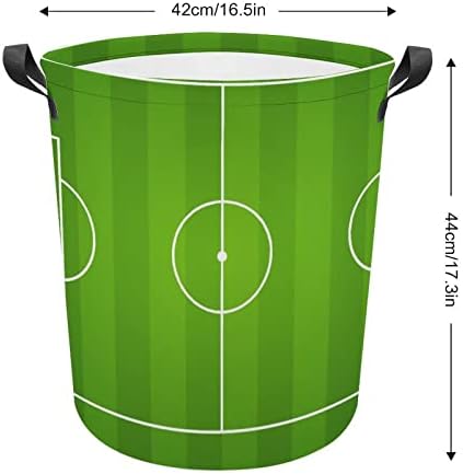 Futebol Campo de futebol grande cesta de lavander