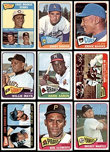 1965 Topps Baseball Complete Conjunto Ex/Mt