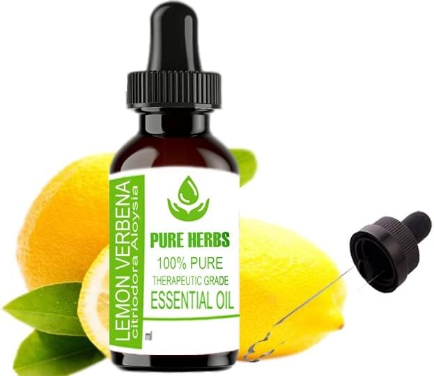 Ervas puras limão verbena pura e natural terapeatic Óleo essencial 50ml