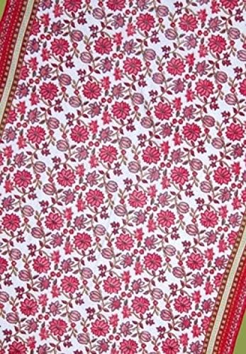 Toalha de mesa floral para mesas redondas rosa vermelho algodão branco de algodão floral linho de mesa de cozinha redonda 90 polegadas
