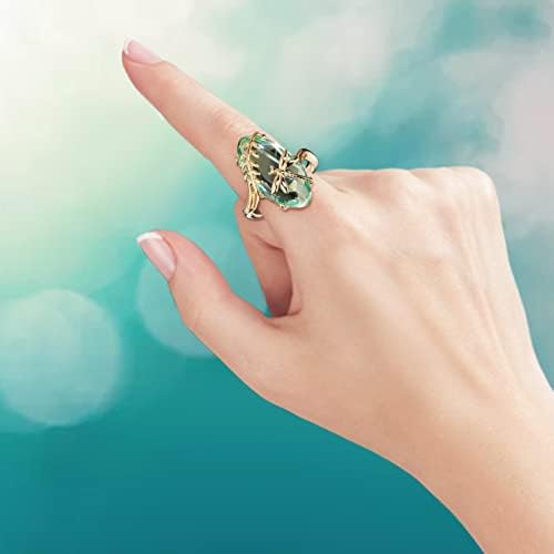 2023 Simples Gold Pearl Diamond Zircon Ladies Ring Anel Jóias Anel de cor de cor de cor de cor