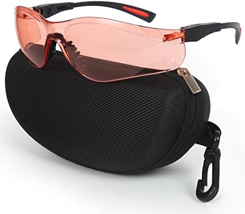 LANETOP ANTIFOG Tiro com óculos ANSI Z87.1 Proteção para os olhos para Oudor interno Oudor