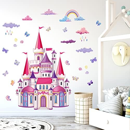 GARATOON Fairy Tale Wall Adreters para quarto quarto de sala de estar adesivos criativos adesivos de parede