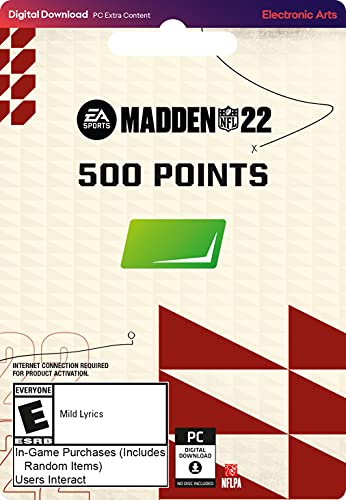 Madden NFL 22 - 5850 Pontos - Origin PC [código de jogo online]
