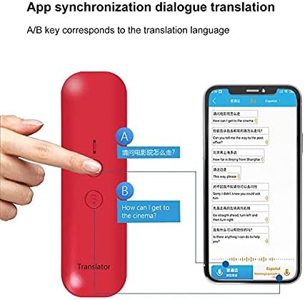 Lysldh 5.0 Recarregável conexão rápida Mini Voz portátil Tradutor inteligente multi-idioma para reunião de negócios no exterior