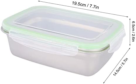 Caixa de Bento Bento Haofy, lancheira com isolamento térmico, caixa de piquenique, 850 ml de lancheira portátil portátil de piquenique