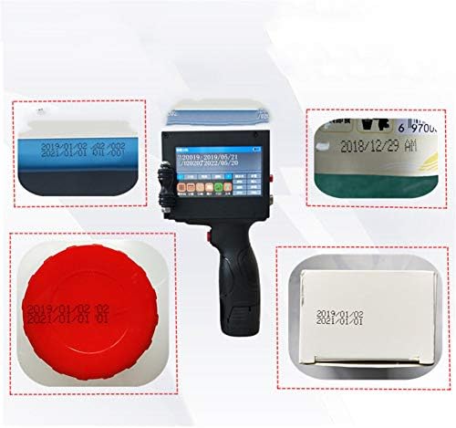 N / C Impressora de jato de tinta portátil, impressora de tela de toque, impressora portátil de etiqueta Smart HD, 3,5