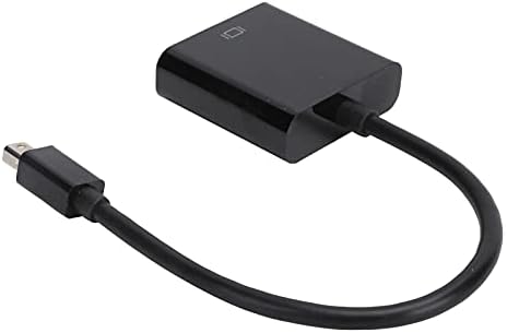 Ashata mini DisplayPort para Adaptador VGA, Full HD Converter, para o computador do ThinkPad SurfacePro PC - Black