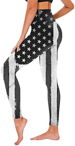 Leggings for Women American Flag High Waist
