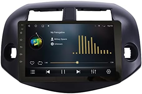 Android 10 Autoradio Navigação de carro Multimídia Multimedia GPS Radio 2.5D Tela de toque fortoyota RAV4 2007-2012 Octa Core 4GB