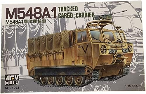 AFV35003 1:35 AFV Club M548A1 Transportador de carga rastreado [kit de construção de modelos]