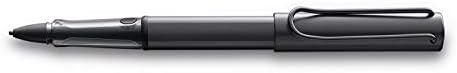 Lamy al -Star Emr Stylus, caneta digital - caneta digital de alumínio preto com aderência transparente e clipe de metal preto - inter.