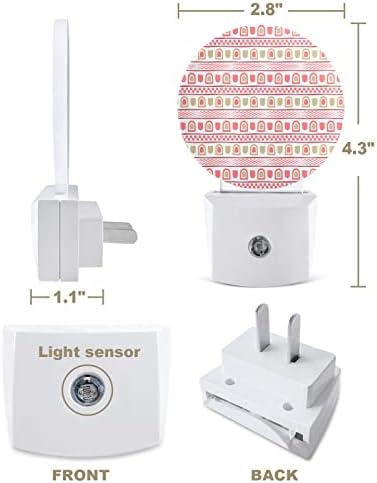 Geometry Stripes Night Light para crianças, adultos, meninos, meninas, criança, viveiro de bebês, banheiro, quarto hallet hoilet plug