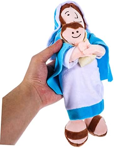 Toyvian Jesus Doll Doll Plush Pillows Home travesseiros para crianças Jesus Ornamento