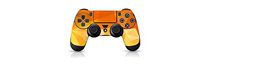 Gear do controlador Oficialmente licenciado Skin - Orange Poly - PlayStation 4