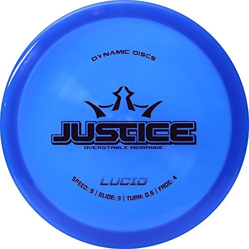 DISCOS dinâmicos Justiça Lúcida Justiça Midrange Golf Disc [cores podem variar] - 173-176G