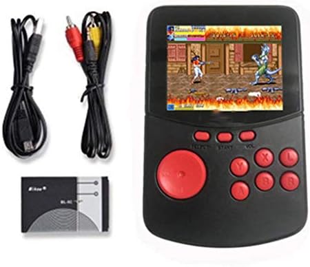 Console de jogos portátil retro Zting, suporte de suporte expandido para 32 GB de bateria com 300 jogos clássicos,