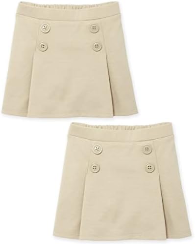 The Children's Place Baby 2 Pack e Toddler Girls Button Skirt 2-Pack