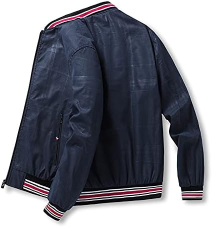 Jaqueta de bombardeiro jaqueta de motocicleta -quebra -vento -casual zíper quente fora de roupas mais casaco de veludo
