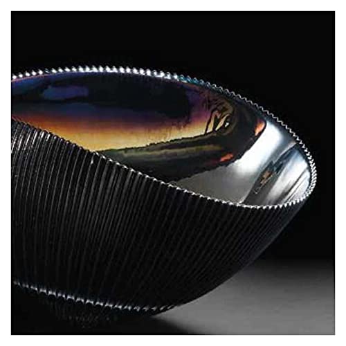 Murano Glass Bowl para decoração de casa, autêntica feita na arte de vidro da Itália, peça central de vidro artesanal,