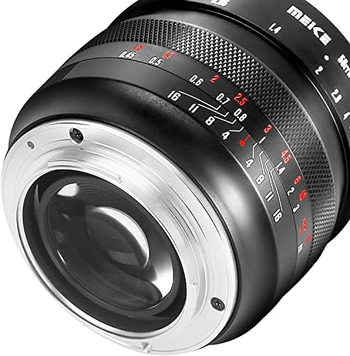Meike 50mm f0.95 Abertura grande lente de lente ampla de abertura Lente de foco compatível com panasonic lumix olypums m43