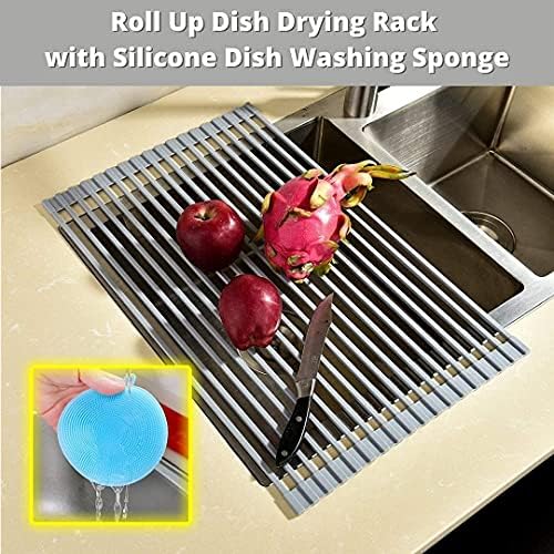 Sobre o rack de secagem de pratos com escova - role de rack de secagem - rack de serviço pesado, rolagem de aço inoxidável