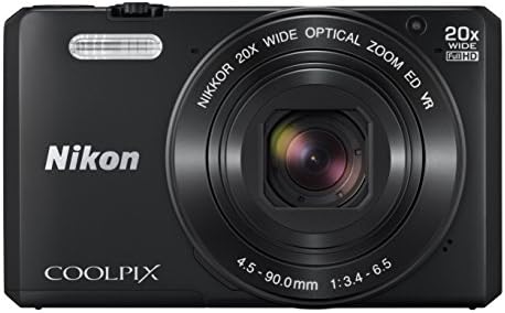Nikon Coolpix S7000 Câmera digital de 16 MP com 20x de imagem óptica estabilizada de 3 polegadas LCD de 3 polegadas