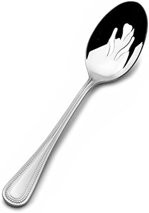 Wallace Continental Bead Pierced Serving Spoon