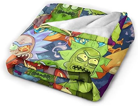 Cobertores de flanela Ultra Soft Soft de desenho animado para sofá de sofá/quarto viagens durante toda a temporada 50 x40