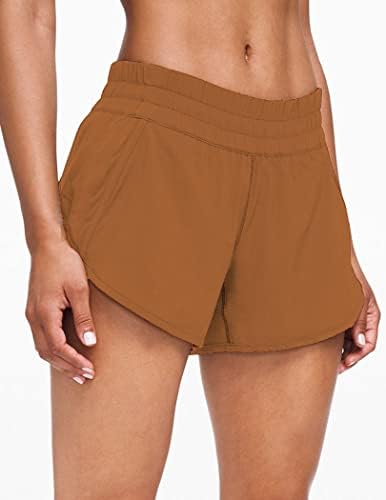 Tremaker Women's Running Shorts High Wandout Athletic Rick Dry Shorts com bolsos