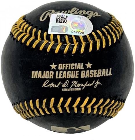 Mike Trout Los Angeles Angels assinou Black Oficial MLB Baseball MLB Authentic - Bolalls autografados