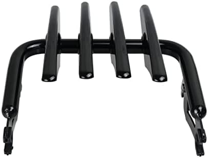 Swesgi Ajustável Ajustável Motocicletas Rack de Bagagem para Harley Road King Electra Glide Street Glide 2009-2022, Black