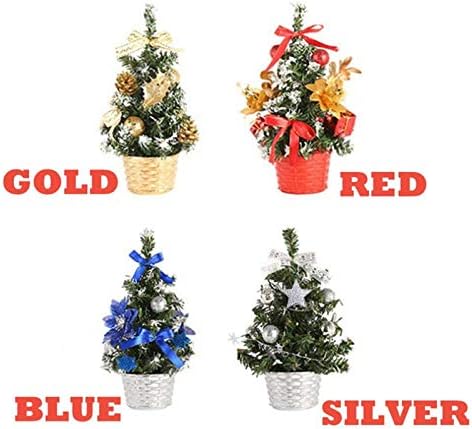 NC Mini Christmas Tree Desktop Home Decoration, Presente Infantil Árvore de Natal Artificial, perfeita para decoração de férias internas
