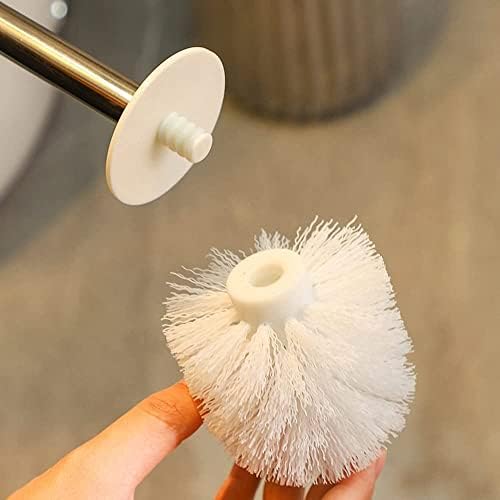 Escova de vaso sanitário cerâmica pincel vertical e suporte de vaso sanitário criativo e suporte de suporte com alça