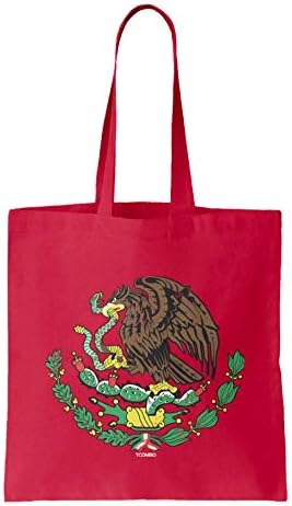 México Brasão de Armas - Eagle Heritage Pride Reutilable Grocery Tote Bag