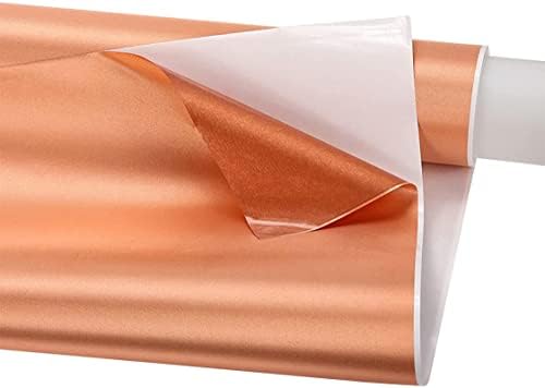 CXSMKP EMF Protection & Shielding Copper Fabric, Anti Radiação Auto-adesivo Papel de parede, RFID Anti-interferência Brotecção de celular