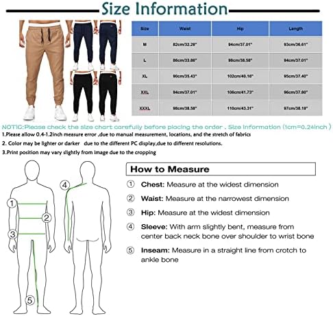 Calças masculinas, calça de carga de cordão masculina com bolsos múltiplos ostentam coloras sólidas calças soltas de moletom